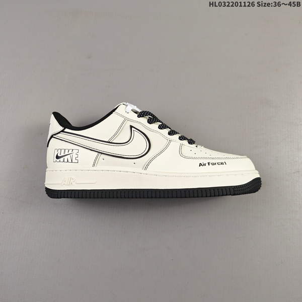 NIKE AIR FORCE 1 '07 LOW VERSATILE, PLATFORM-STYLE CASUAL SNEAKER FEATURING AIR CUSHIONING FOR A HEIGHT-BOOSTING EFFECT. AS5215D498
