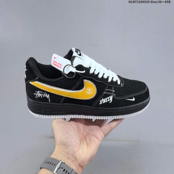 NIKE AIR FORCE 1 '07 LOW VERSATILE, PLATFORM-STYLE CASUAL SNEAKER FEATURING AIR CUSHIONING FOR A HEIGHT-BOOSTING EFFECT. AS5215D500