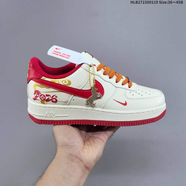 NIKE AIR FORCE 1 '07 LOW VERSATILE, PLATFORM-STYLE CASUAL SNEAKER FEATURING AIR CUSHIONING FOR A HEIGHT-BOOSTING EFFECT. AS5215D503