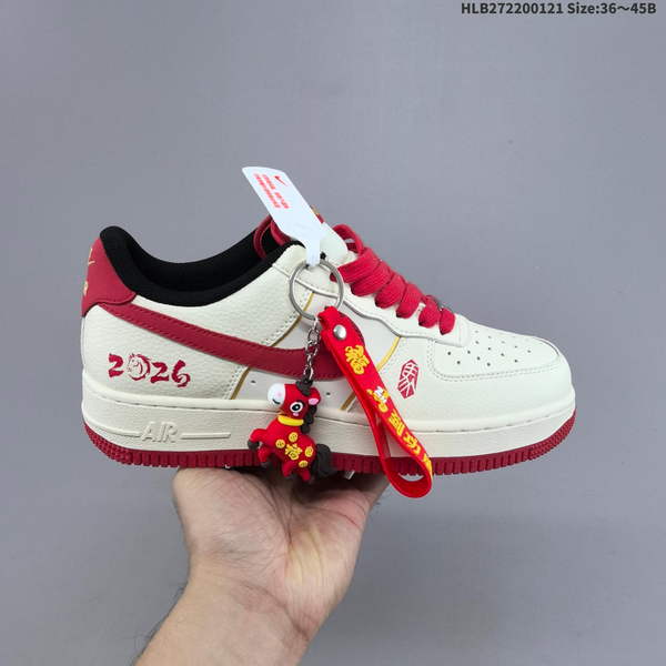 NIKE AIR FORCE 1 '07 LOW VERSATILE, PLATFORM-STYLE CASUAL SNEAKER FEATURING AIR CUSHIONING FOR A HEIGHT-BOOSTING EFFECT. AS5215D504