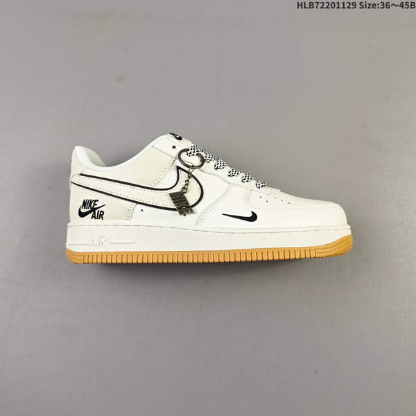 NIKE AIR FORCE 1 '07 LOW VERSATILE, PLATFORM-STYLE CASUAL SNEAKER FEATURING AIR CUSHIONING FOR A HEIGHT-BOOSTING EFFECT. AS5215D508