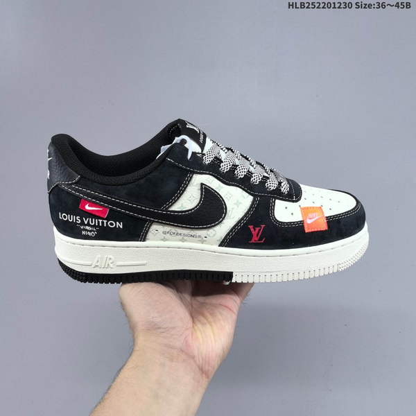 NIKE AIR FORCE 1 '07 LOW VERSATILE, PLATFORM-STYLE CASUAL SNEAKER FEATURING AIR CUSHIONING FOR A HEIGHT-BOOSTING EFFECT. AS5215D517