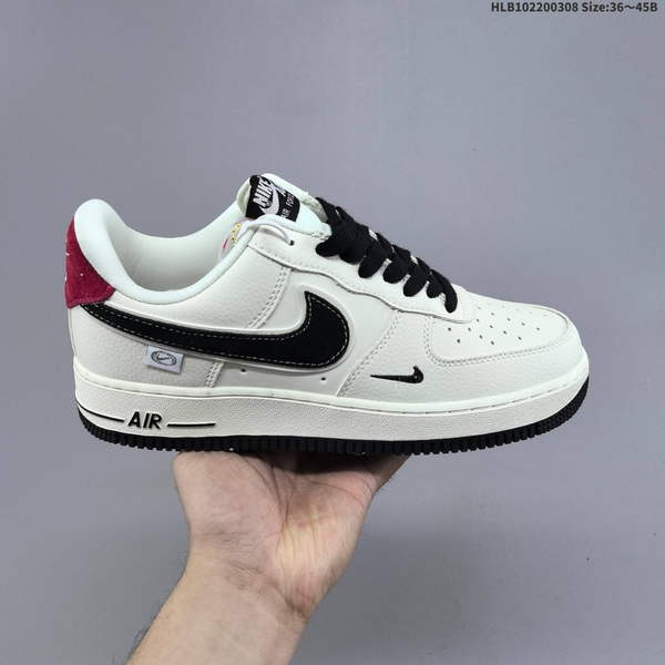 NIKE AIR FORCE 1 '07 LOW VERSATILE, PLATFORM-STYLE CASUAL SNEAKER FEATURING AIR CUSHIONING FOR A HEIGHT-BOOSTING EFFECT. AS5215D520