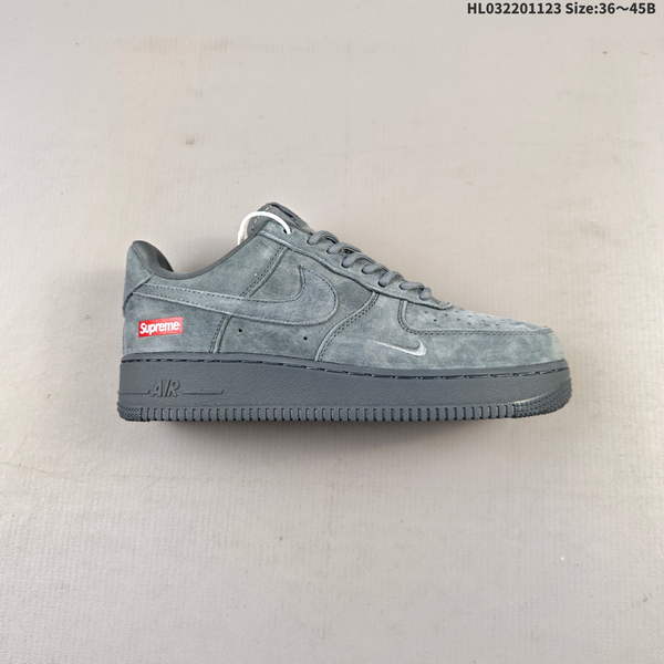 NIKE AIR FORCE 1 '07 LOW VERSATILE, PLATFORM-STYLE CASUAL SNEAKER FEATURING AIR CUSHIONING FOR A HEIGHT-BOOSTING EFFECT. AS5215D522