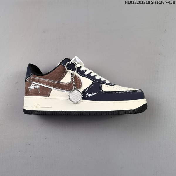 NIKE AIR FORCE 1 '07 LOW VERSATILE, PLATFORM-STYLE CASUAL SNEAKER FEATURING AIR CUSHIONING FOR A HEIGHT-BOOSTING EFFECT. AS5215D523