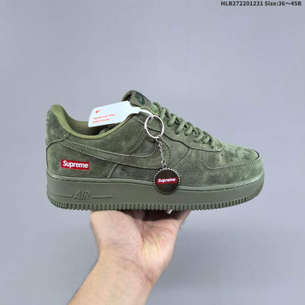 NIKE AIR FORCE 1 '07 LOW VERSATILE, PLATFORM-STYLE CASUAL SNEAKER FEATURING AIR CUSHIONING FOR A HEIGHT-BOOSTING EFFECT. AS5215D524