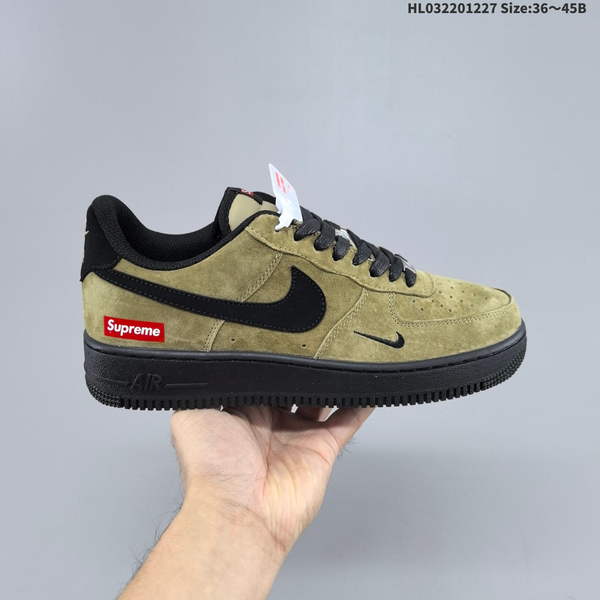 NIKE AIR FORCE 1 '07 LOW VERSATILE, PLATFORM-STYLE CASUAL SNEAKER FEATURING AIR CUSHIONING FOR A HEIGHT-BOOSTING EFFECT. AS5215D529