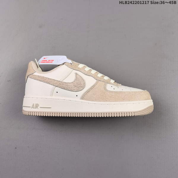NIKE AIR FORCE 1 '07 LOW VERSATILE, PLATFORM-STYLE CASUAL SNEAKER FEATURING AIR CUSHIONING FOR A HEIGHT-BOOSTING EFFECT. AS5215D531