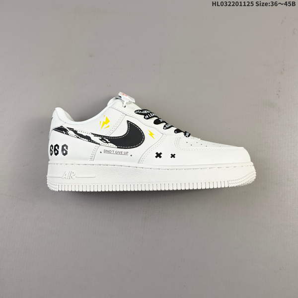 NIKE AIR FORCE 1 '07 LOW VERSATILE, PLATFORM-STYLE CASUAL SNEAKER FEATURING AIR CUSHIONING FOR A HEIGHT-BOOSTING EFFECT. AS5215D536