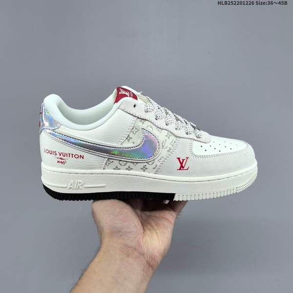 NIKE AIR FORCE 1 '07 LOW VERSATILE, PLATFORM-STYLE CASUAL SNEAKER FEATURING AIR CUSHIONING FOR A HEIGHT-BOOSTING EFFECT. AS5215D538