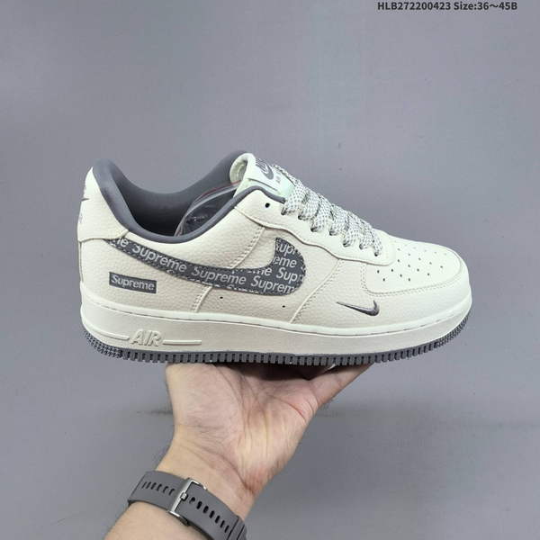 NIKE AIR FORCE 1 '07 LOW VERSATILE, PLATFORM-STYLE CASUAL SNEAKER FEATURING AIR CUSHIONING FOR A HEIGHT-BOOSTING EFFECT. AS5215D544