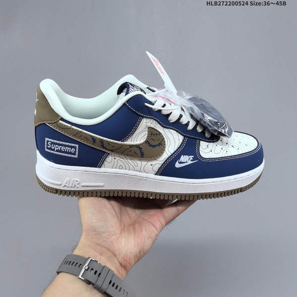 NIKE AIR FORCE 1 '07 LOW VERSATILE, PLATFORM-STYLE CASUAL SNEAKER FEATURING AIR CUSHIONING FOR A HEIGHT-BOOSTING EFFECT. AS5215D545