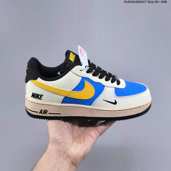 NIKE AIR FORCE 1 '07 LOW VERSATILE, PLATFORM-STYLE CASUAL SNEAKER FEATURING AIR CUSHIONING FOR A HEIGHT-BOOSTING EFFECT. AS5215D554