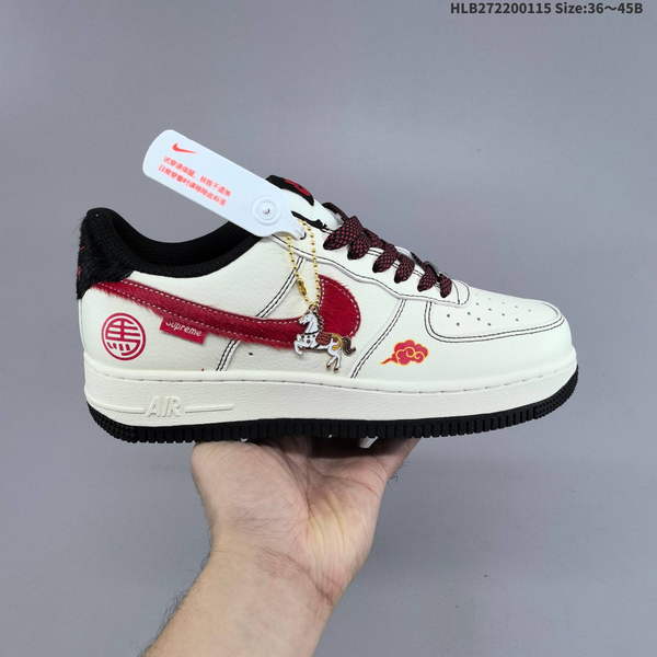 NIKE AIR FORCE 1 '07 LOW VERSATILE, PLATFORM-STYLE CASUAL SNEAKER FEATURING AIR CUSHIONING FOR A HEIGHT-BOOSTING EFFECT. AS5215D557
