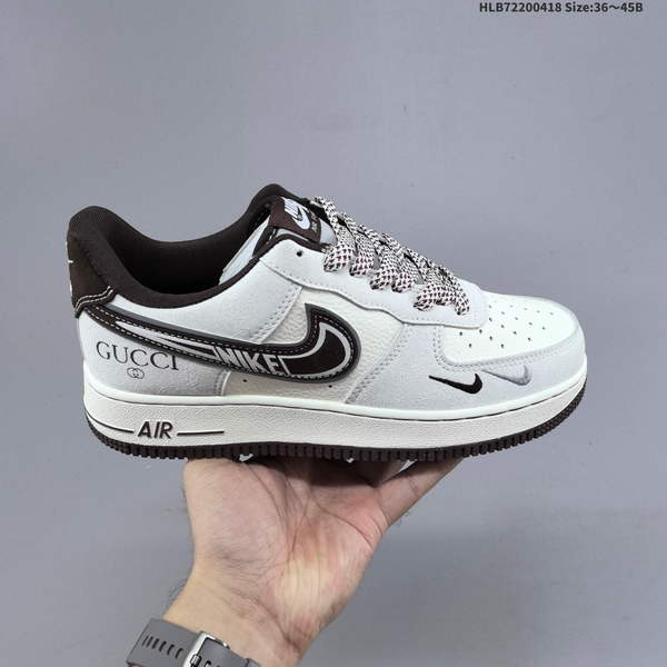 NIKE AIR FORCE 1 '07 LOW VERSATILE, PLATFORM-STYLE CASUAL SNEAKER FEATURING AIR CUSHIONING FOR A HEIGHT-BOOSTING EFFECT. AS5215D566