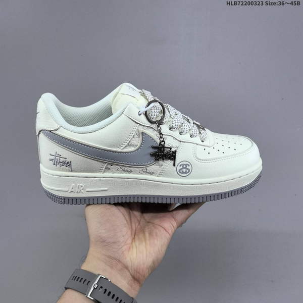 NIKE AIR FORCE 1 '07 LOW VERSATILE, PLATFORM-STYLE CASUAL SNEAKER FEATURING AIR CUSHIONING FOR A HEIGHT-BOOSTING EFFECT. AS5215D573