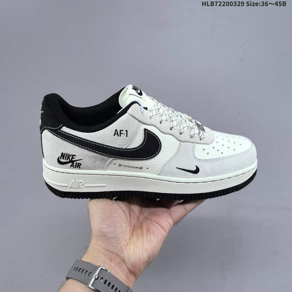 NIKE AIR FORCE 1 '07 LOW VERSATILE, PLATFORM-STYLE CASUAL SNEAKER FEATURING AIR CUSHIONING FOR A HEIGHT-BOOSTING EFFECT. AS5215D578