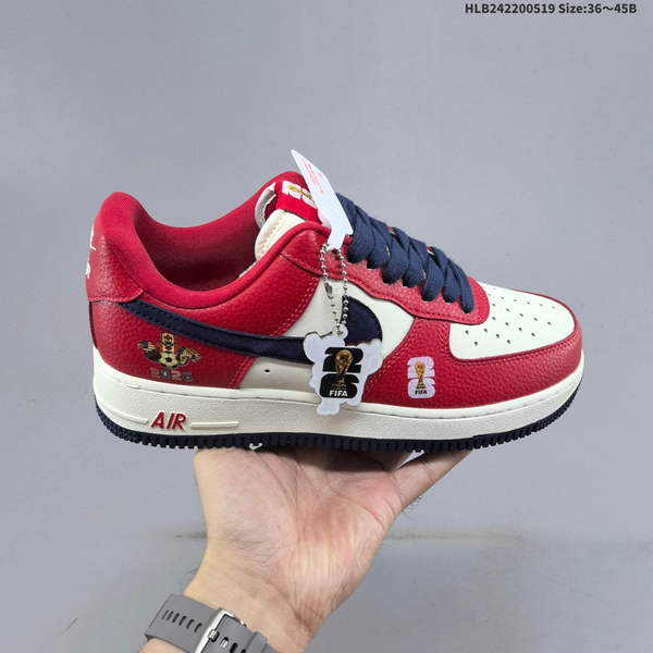 NIKE AIR FORCE 1 '07 LOW VERSATILE, PLATFORM-STYLE CASUAL SNEAKER FEATURING AIR CUSHIONING FOR A HEIGHT-BOOSTING EFFECT. AS5215D582
