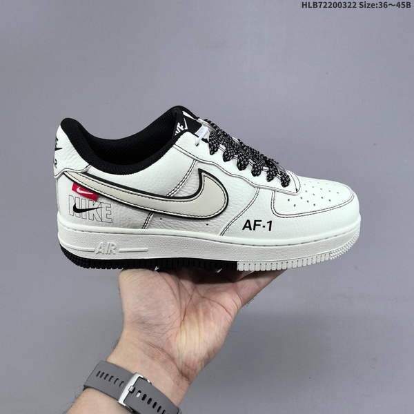 NIKE AIR FORCE 1 '07 LOW VERSATILE, PLATFORM-STYLE CASUAL SNEAKER FEATURING AIR CUSHIONING FOR A HEIGHT-BOOSTING EFFECT. AS5215D586