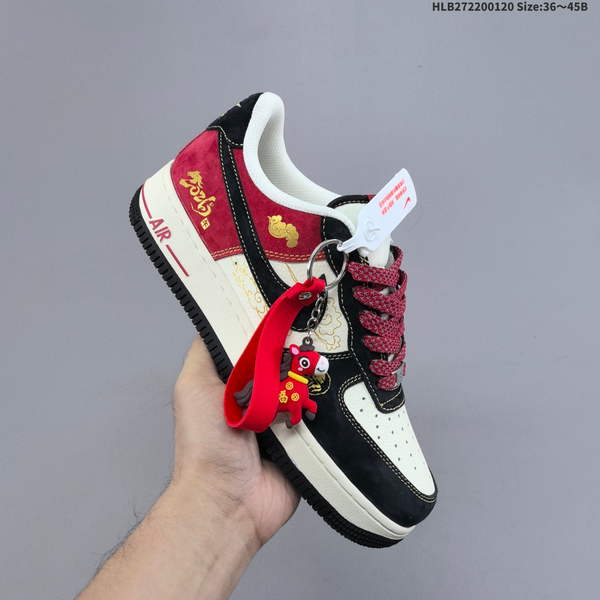 NIKE AIR FORCE 1 '07 LOW VERSATILE, PLATFORM-STYLE CASUAL SNEAKER FEATURING AIR CUSHIONING FOR A HEIGHT-BOOSTING EFFECT. AS5215D592