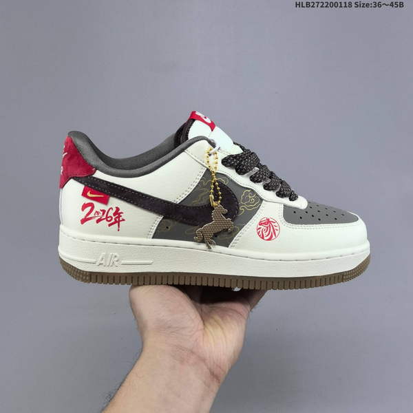 NIKE AIR FORCE 1 '07 LOW VERSATILE, PLATFORM-STYLE CASUAL SNEAKER FEATURING AIR CUSHIONING FOR A HEIGHT-BOOSTING EFFECT. AS5215D593