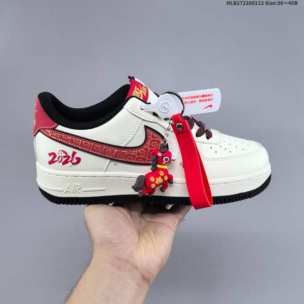 NIKE AIR FORCE 1 '07 LOW VERSATILE, PLATFORM-STYLE CASUAL SNEAKER FEATURING AIR CUSHIONING FOR A HEIGHT-BOOSTING EFFECT. AS5215D597