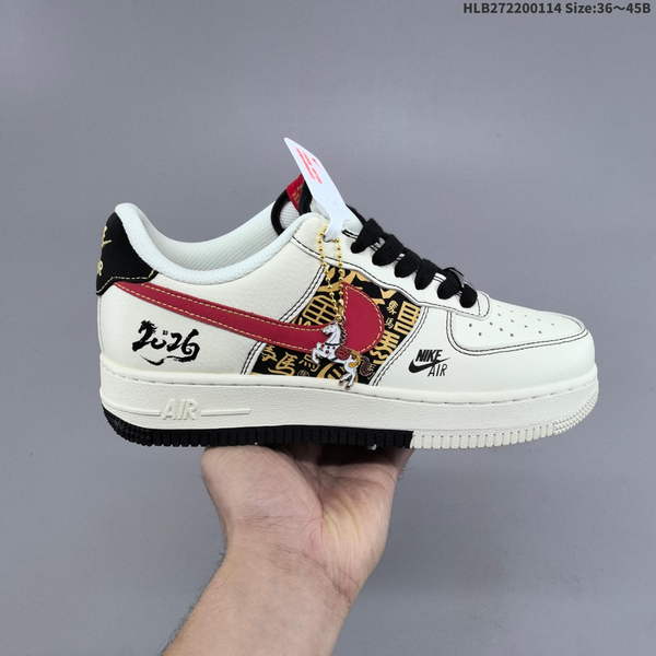 NIKE AIR FORCE 1 '07 LOW VERSATILE, PLATFORM-STYLE CASUAL SNEAKER FEATURING AIR CUSHIONING FOR A HEIGHT-BOOSTING EFFECT. AS5215D598