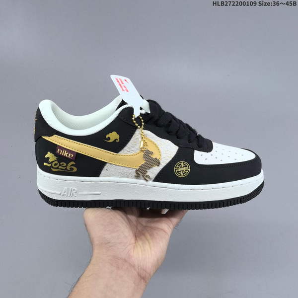 NIKE AIR FORCE 1 '07 LOW VERSATILE, PLATFORM-STYLE CASUAL SNEAKER FEATURING AIR CUSHIONING FOR A HEIGHT-BOOSTING EFFECT. AS5215D599