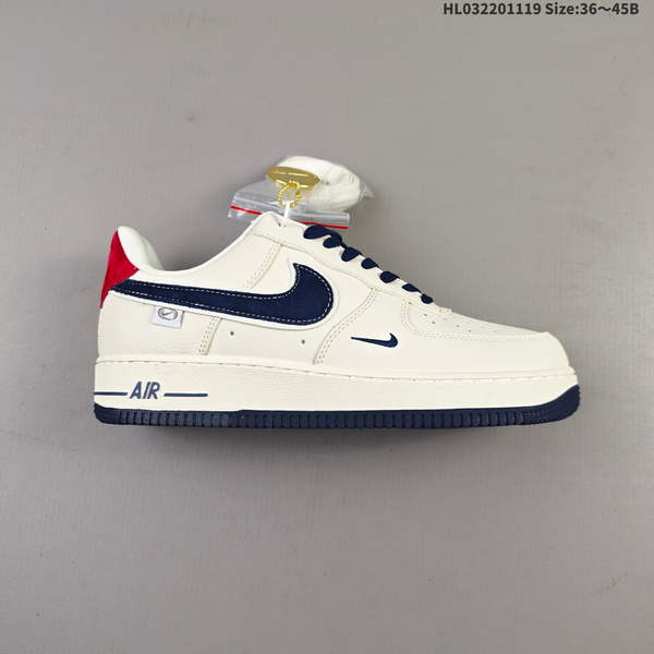 NIKE AIR FORCE 1 '07 LOW VERSATILE, PLATFORM-STYLE CASUAL SNEAKER FEATURING AIR CUSHIONING FOR A HEIGHT-BOOSTING EFFECT. AS5215D605