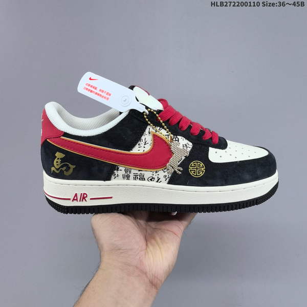 NIKE AIR FORCE 1 '07 LOW VERSATILE, PLATFORM-STYLE CASUAL SNEAKER FEATURING AIR CUSHIONING FOR A HEIGHT-BOOSTING EFFECT. AS5215D606