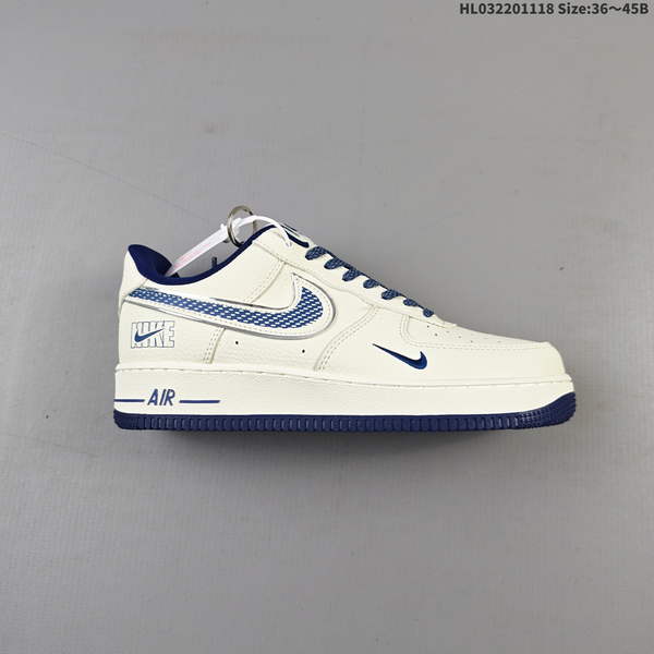 NIKE AIR FORCE 1 '07 LOW VERSATILE, PLATFORM-STYLE CASUAL SNEAKER FEATURING AIR CUSHIONING FOR A HEIGHT-BOOSTING EFFECT. AS5215D612