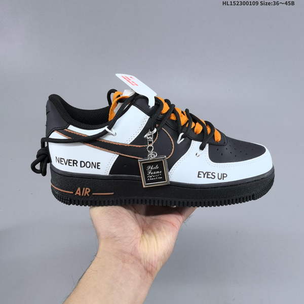 NIKE AIR FORCE 1 '07 LOW VERSATILE, PLATFORM-STYLE CASUAL SNEAKER FEATURING AIR CUSHIONING FOR A HEIGHT-BOOSTING EFFECT. AS5215D615