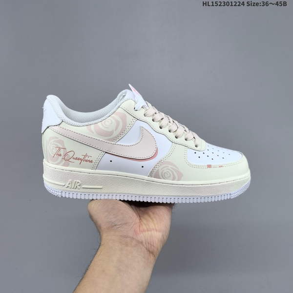 NIKE AIR FORCE 1 '07 LOW VERSATILE, PLATFORM-STYLE CASUAL SNEAKER FEATURING AIR CUSHIONING FOR A HEIGHT-BOOSTING EFFECT. AS5215D624