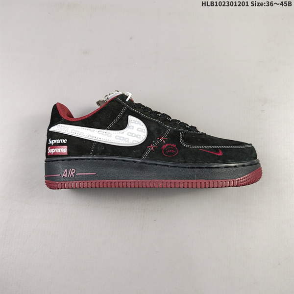 NIKE AIR FORCE 1 '07 LOW VERSATILE, PLATFORM-STYLE CASUAL SNEAKER FEATURING AIR CUSHIONING FOR A HEIGHT-BOOSTING EFFECT. AS5215D632