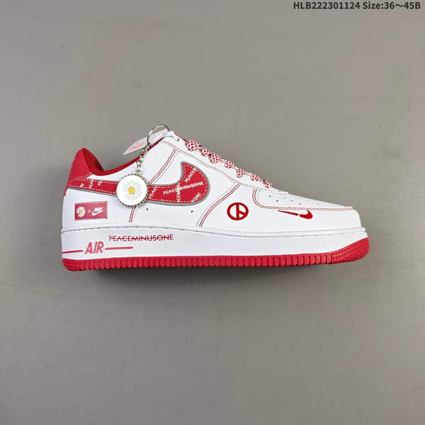 NIKE AIR FORCE 1 '07 LOW VERSATILE, PLATFORM-STYLE CASUAL SNEAKER FEATURING AIR CUSHIONING FOR A HEIGHT-BOOSTING EFFECT. AS5215D635