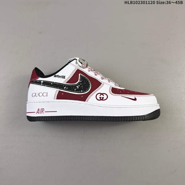 NIKE AIR FORCE 1 '07 LOW VERSATILE, PLATFORM-STYLE CASUAL SNEAKER FEATURING AIR CUSHIONING FOR A HEIGHT-BOOSTING EFFECT. AS5215D637