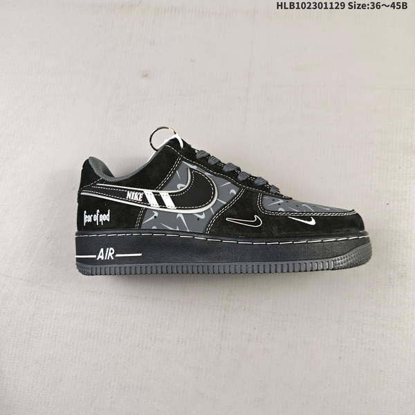 NIKE AIR FORCE 1 '07 LOW VERSATILE, PLATFORM-STYLE CASUAL SNEAKER FEATURING AIR CUSHIONING FOR A HEIGHT-BOOSTING EFFECT. AS5215D652