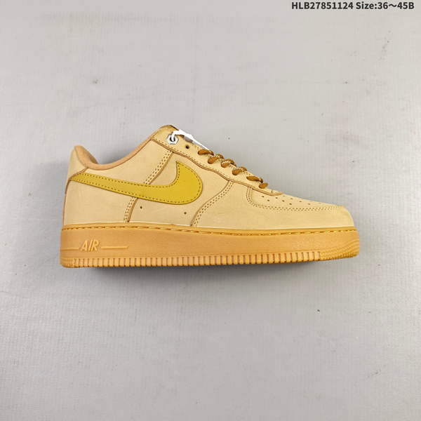 NIKE AIR FORCE 1 '07 LOW VERSATILE, PLATFORM-STYLE CASUAL SNEAKER FEATURING AIR CUSHIONING FOR A HEIGHT-BOOSTING EFFECT. AS5215D680