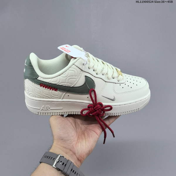 NIKE AIR FORCE 1 '07 LOW VERSATILE, PLATFORM-STYLE CASUAL SNEAKER FEATURING AIR CUSHIONING FOR A HEIGHT-BOOSTING EFFECT. AS5215D688