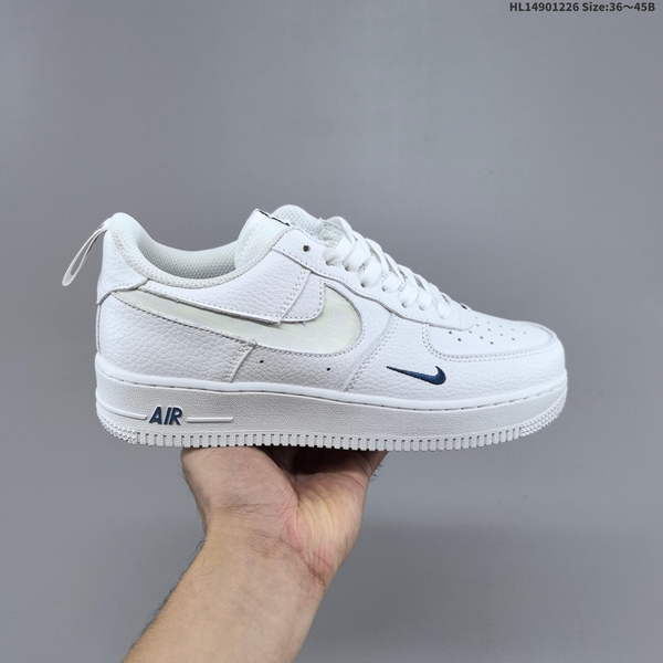 NIKE AIR FORCE 1 '07 LOW VERSATILE, PLATFORM-STYLE CASUAL SNEAKER FEATURING AIR CUSHIONING FOR A HEIGHT-BOOSTING EFFECT. AS5215D693