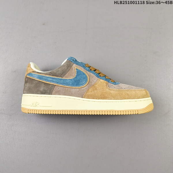 NIKE AIR FORCE 1 '07 LOW VERSATILE, PLATFORM-STYLE CASUAL SNEAKER FEATURING AIR CUSHIONING FOR A HEIGHT-BOOSTING EFFECT. AS5215D697