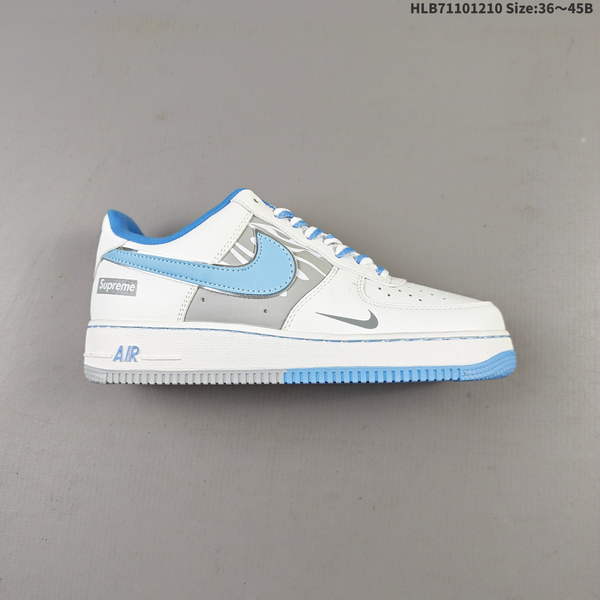 NIKE AIR FORCE 1 '07 LOW VERSATILE, PLATFORM-STYLE CASUAL SNEAKER FEATURING AIR CUSHIONING FOR A HEIGHT-BOOSTING EFFECT. AS5215D699