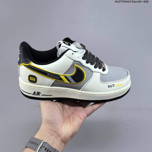 NIKE AIR FORCE 1 '07 LOW VERSATILE, PLATFORM-STYLE CASUAL SNEAKER FEATURING AIR CUSHIONING FOR A HEIGHT-BOOSTING EFFECT. AS5215D702