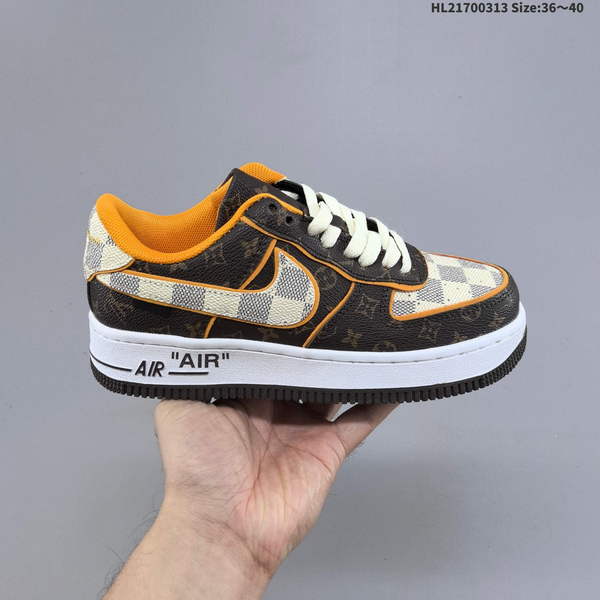 NIKE AIR FORCE 1 '07 LOW VERSATILE, PLATFORM-STYLE CASUAL SNEAKER FEATURING AIR CUSHIONING FOR A HEIGHT-BOOSTING EFFECT. AS5215D704