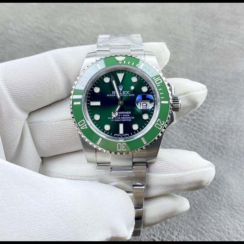 ROLEX Submariner Green Swiss eta2836 904L 40mm Water Ghost Mechanical Watches