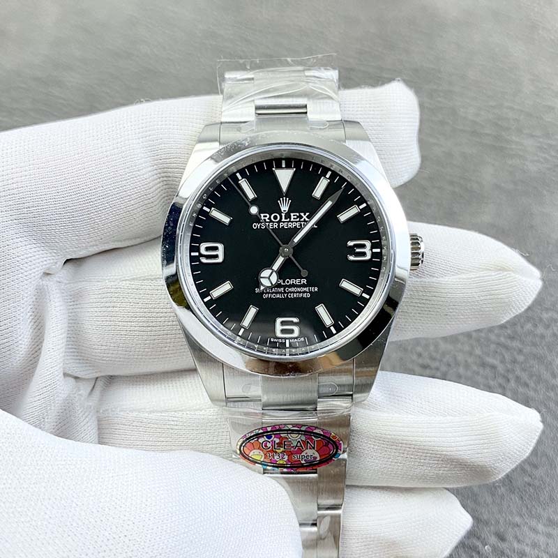 ROLEX Explorer 3120 Movement Super-Luminova 39mm Mechanical Watches