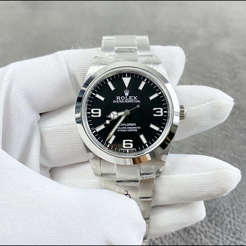 ROLEX Explorer Tianjin Seagull 2824 Super-Luminova 40mm Mechanical Watches