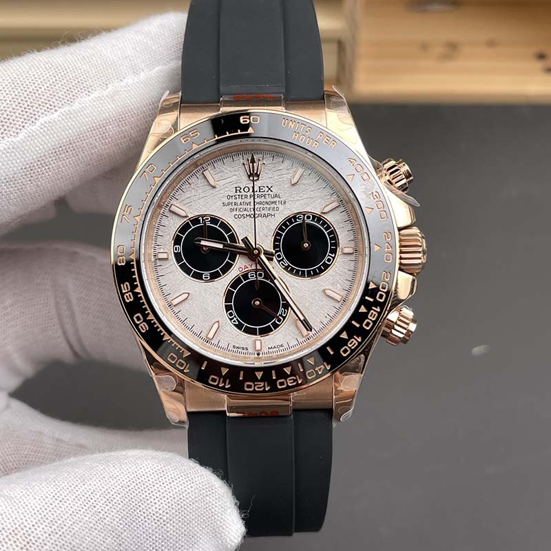 ROLEX Daytona 4131 Movement Rose Gold 40mm Mechanical Watches