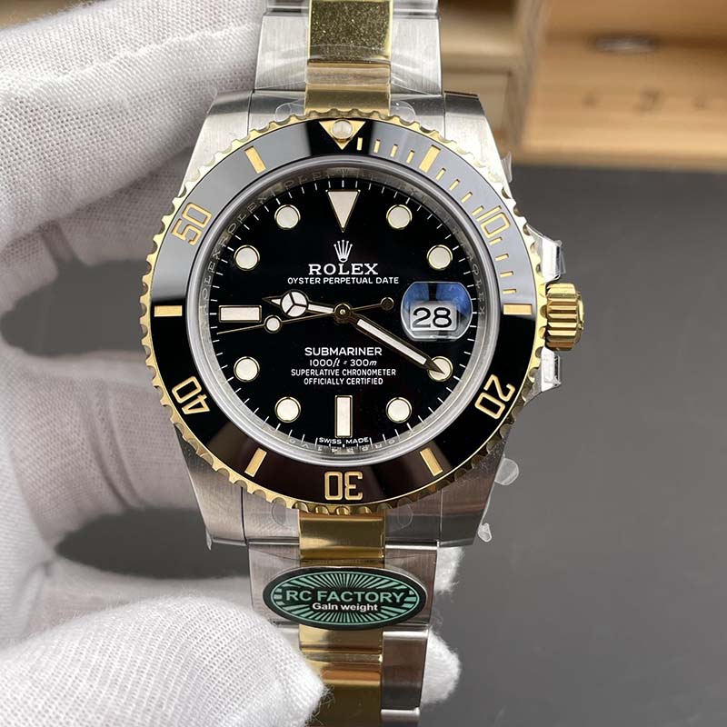 ROLEX Submariner Black 40mm Water Ghost Mechanical Watches