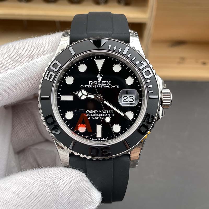 ROLEX 3235 Movement White Gold 42mm Mechanical Watches